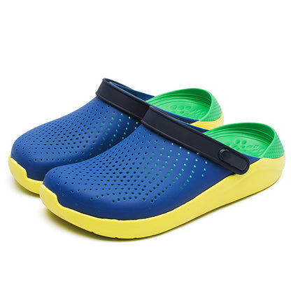 Men's non-slip toe cap flat heel beach shoes