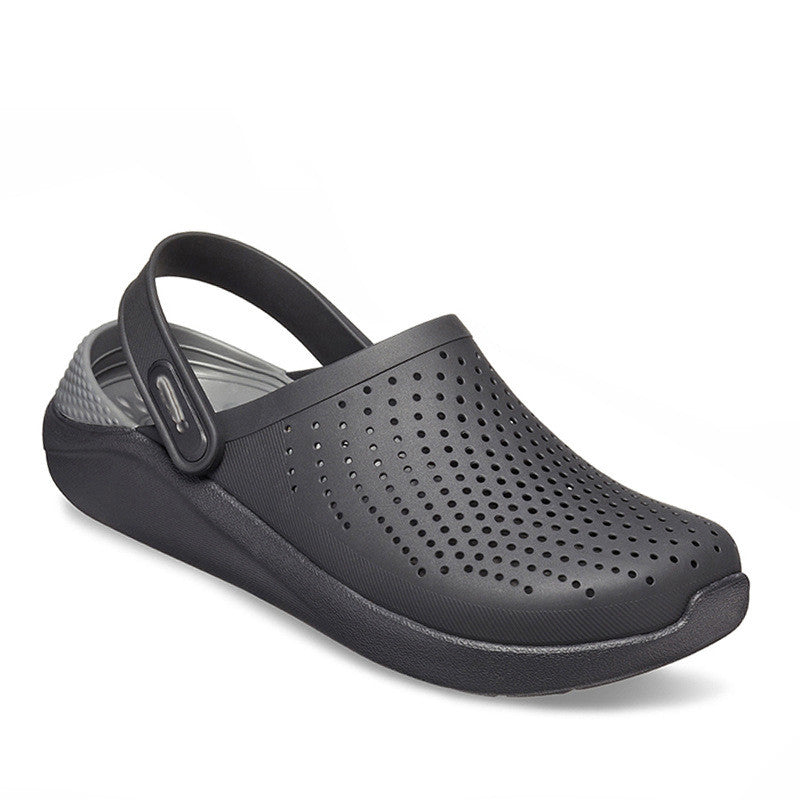 Men's hole shoes