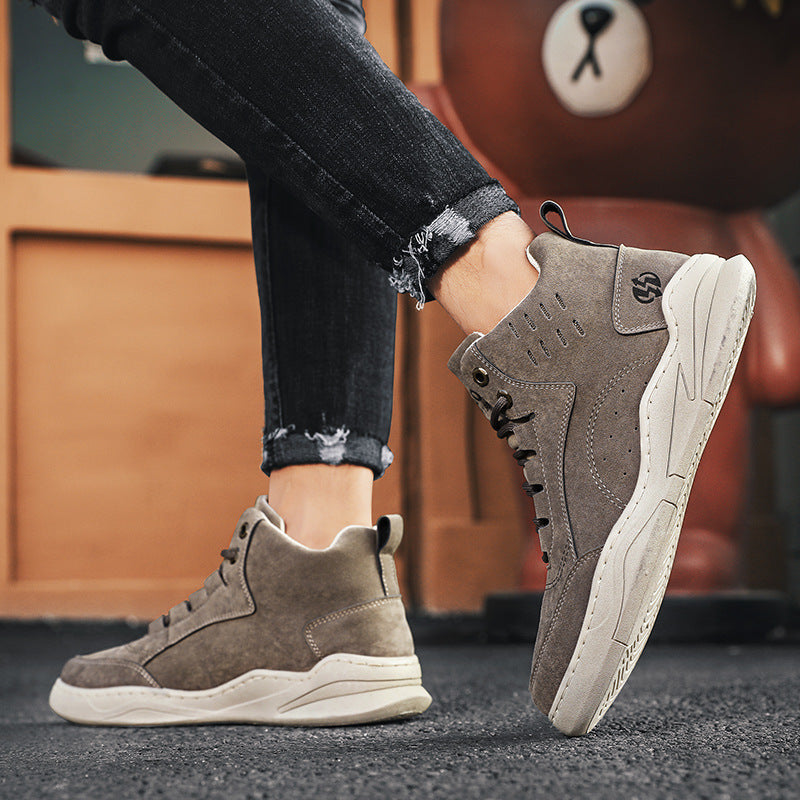 High-top Board Shoe Trendy Korean Casual