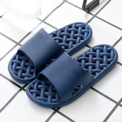 Men's Anti-slip Water Leakage Quick-drying Deodorant Bathroom Slippers