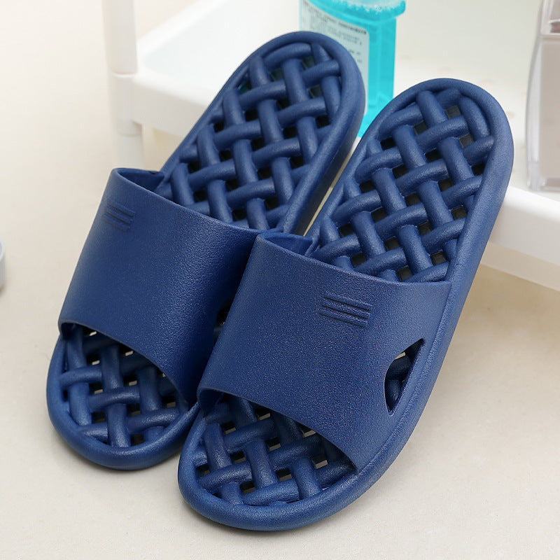 Men's Anti-slip Water Leakage Quick-drying Deodorant Bathroom Slippers