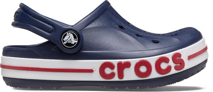 Crocs Unisex-Adult Bayaband Slingback Clog  Navy/Pepper