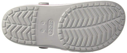 Crocs Unisex-Adult Bayaband Slingback Clog  White/Navy