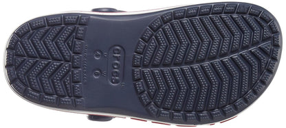 Crocs Unisex-Adult Bayaband Slingback Clog  Navy/Pepper