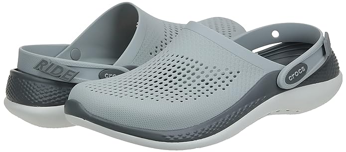 Crocs LiteRide 360 Clog - Light Grey/Slate Grey | Comfort & Style