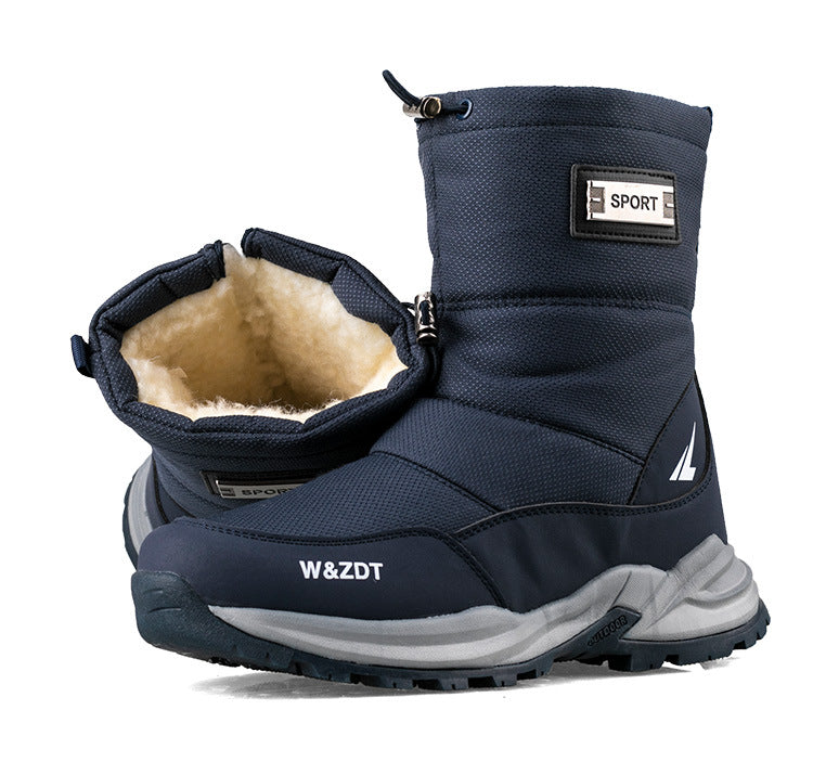 Outdoor Winter Men's Waterproof Non-slip Snow Boots