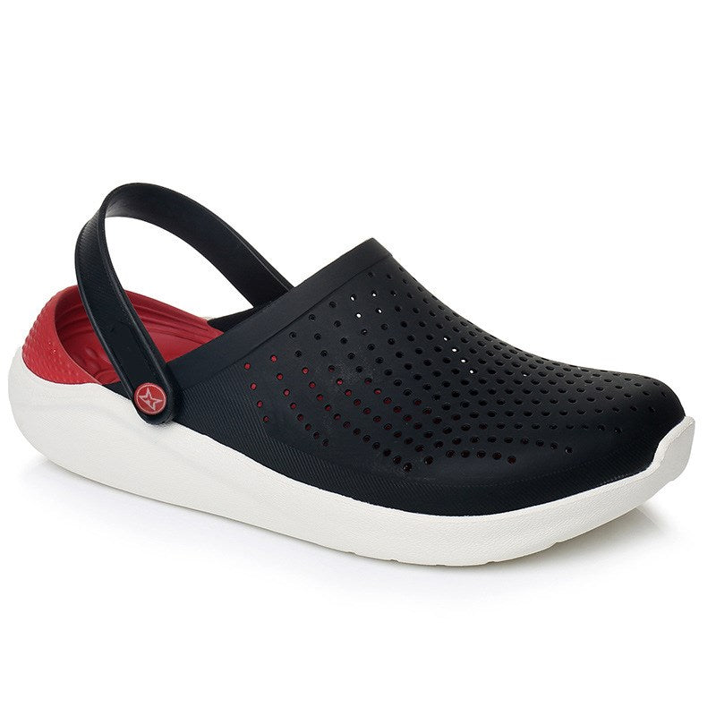 Men's non-slip toe cap flat heel beach shoes