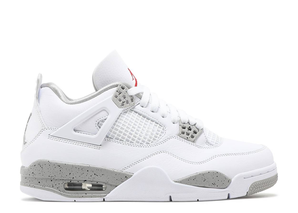 Air Jordan 4 Tech White Oreo