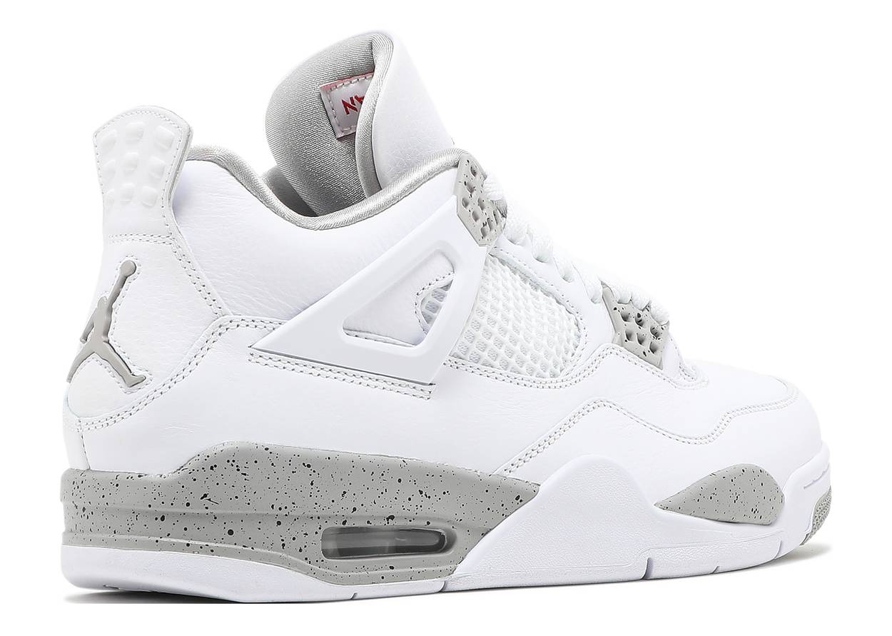 Air Jordan 4 Tech White Oreo