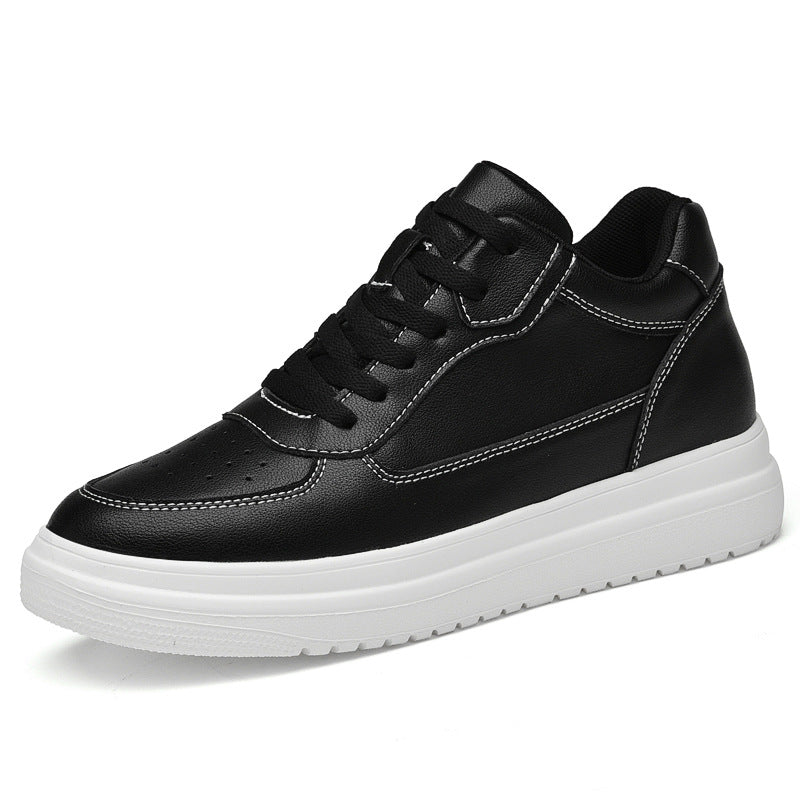 Couple Sports Casual Shoes With Cowhide Surface