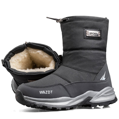 Outdoor Winter Men's Waterproof Non-slip Snow Boots