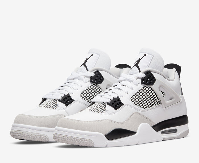 Air Jordan 4 Retro White/Black/Neutral Grey