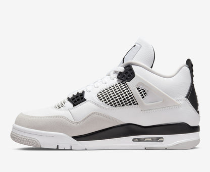 Air Jordan 4 Retro White/Black/Neutral Grey