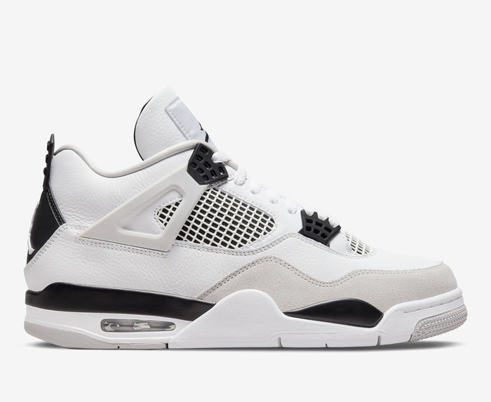 Air Jordan 4 Retro White/Black/Neutral Grey