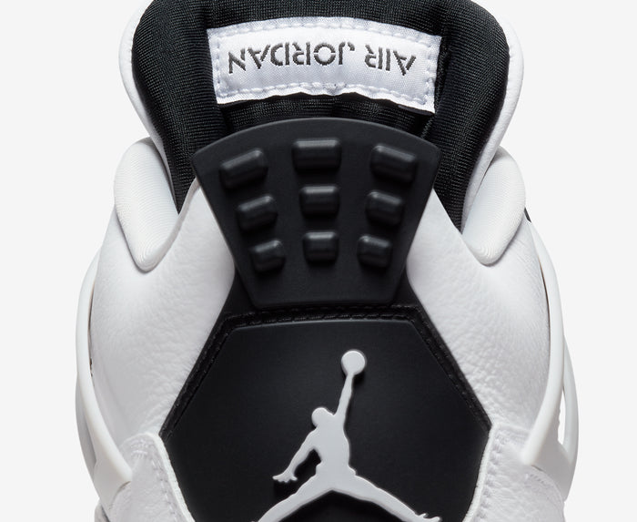 Air Jordan 4 Retro White/Black/Neutral Grey