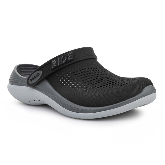 Crocs LiteRide 360 Clog - Black/Slate Grey | Unisex Comfort