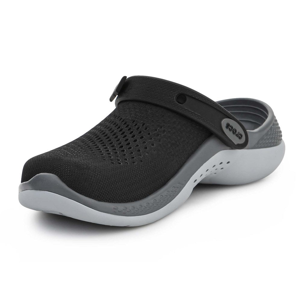 Crocs LiteRide 360 Clog - Black/Slate Grey | Unisex Comfort